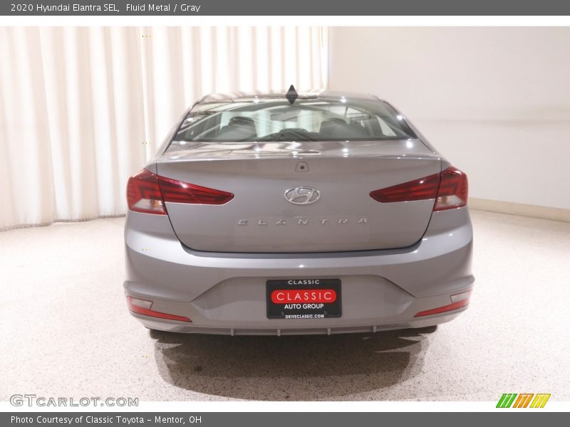 Fluid Metal / Gray 2020 Hyundai Elantra SEL