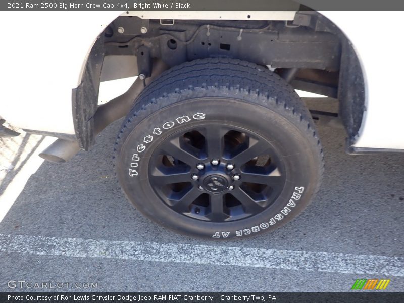 Bright White / Black 2021 Ram 2500 Big Horn Crew Cab 4x4