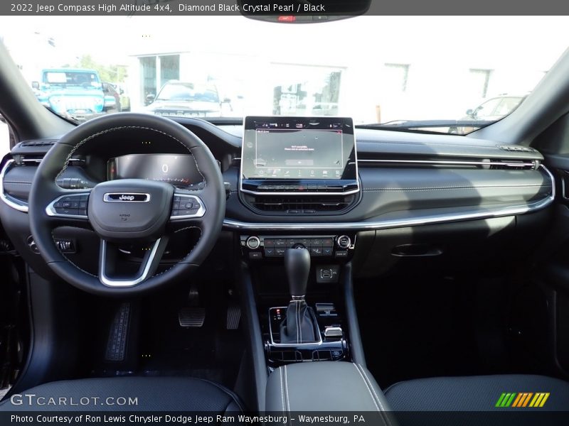 Dashboard of 2022 Compass High Altitude 4x4