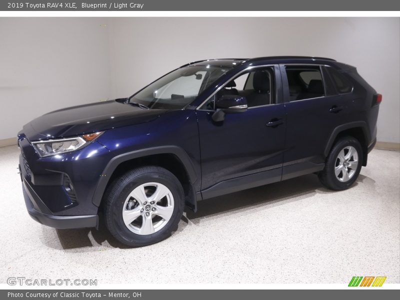 Blueprint / Light Gray 2019 Toyota RAV4 XLE