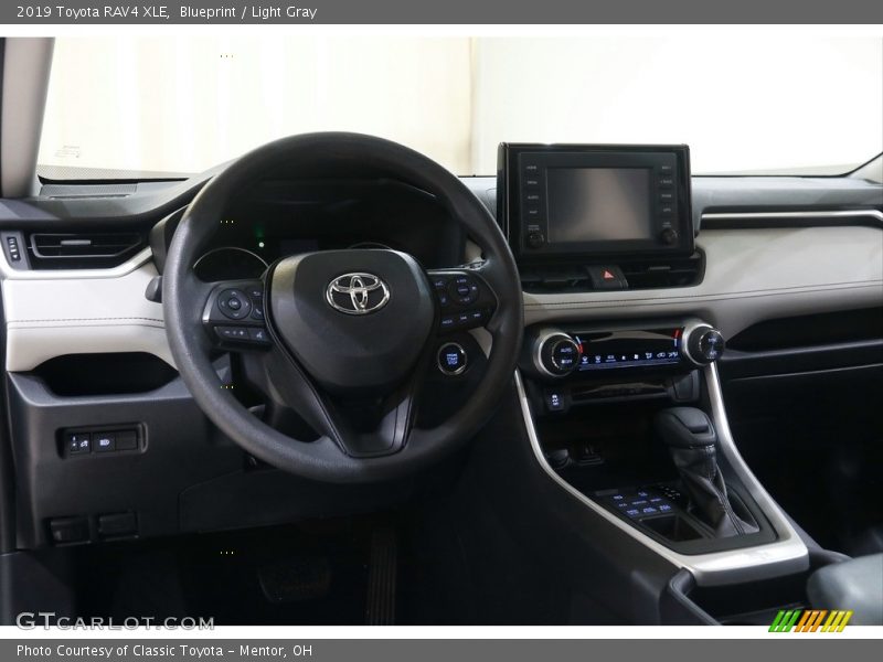 Blueprint / Light Gray 2019 Toyota RAV4 XLE