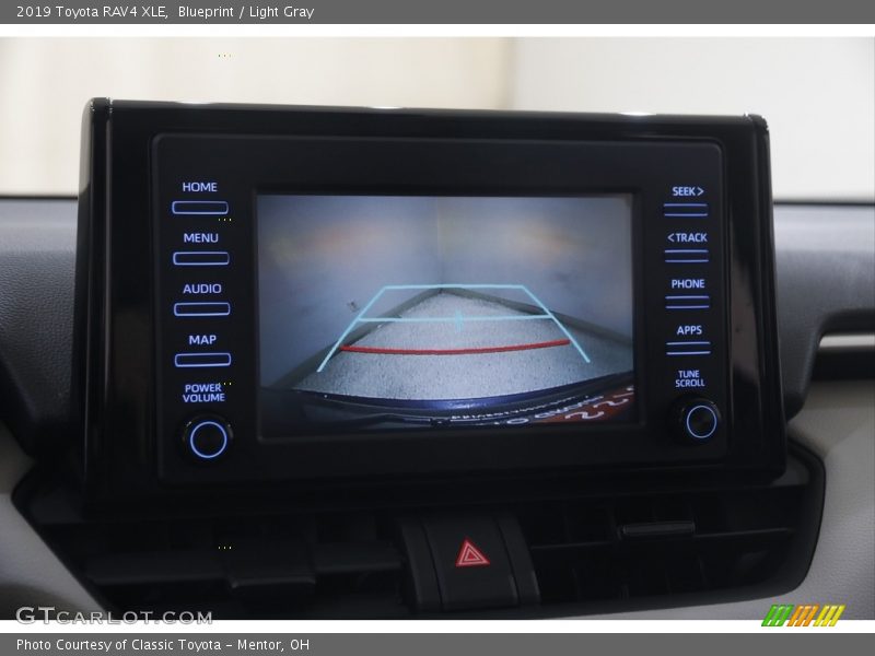 Blueprint / Light Gray 2019 Toyota RAV4 XLE