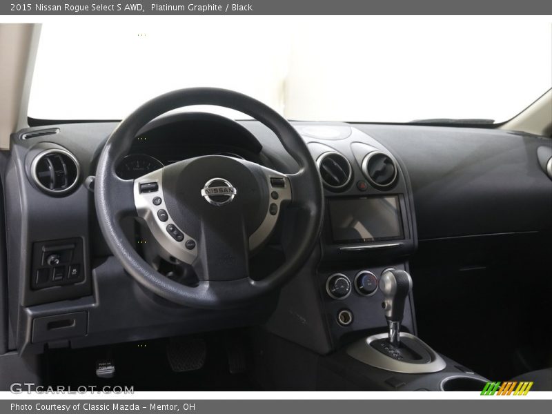 Platinum Graphite / Black 2015 Nissan Rogue Select S AWD