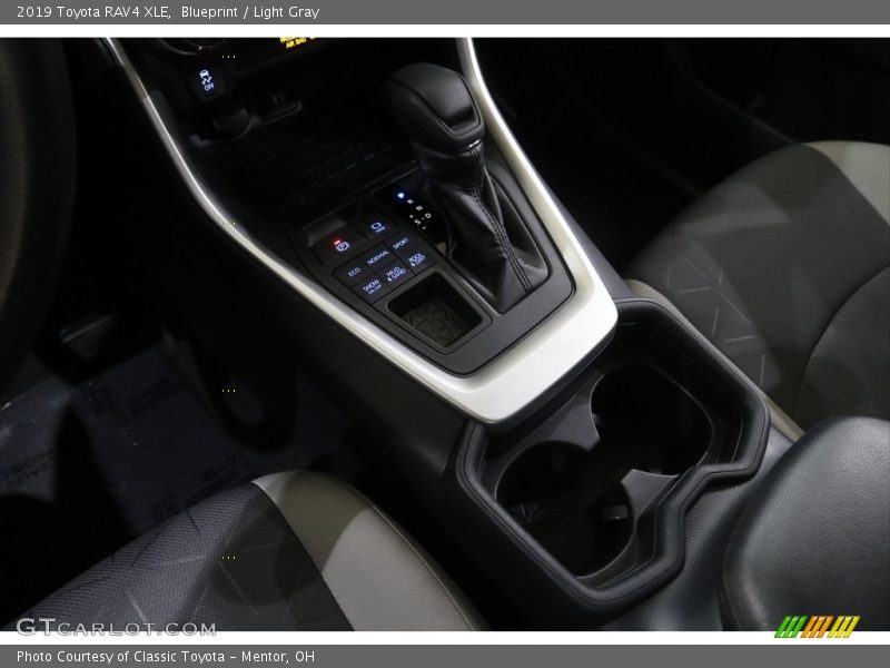 Blueprint / Light Gray 2019 Toyota RAV4 XLE