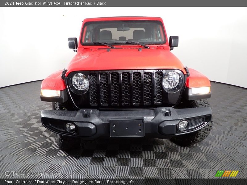 Firecracker Red / Black 2021 Jeep Gladiator Willys 4x4