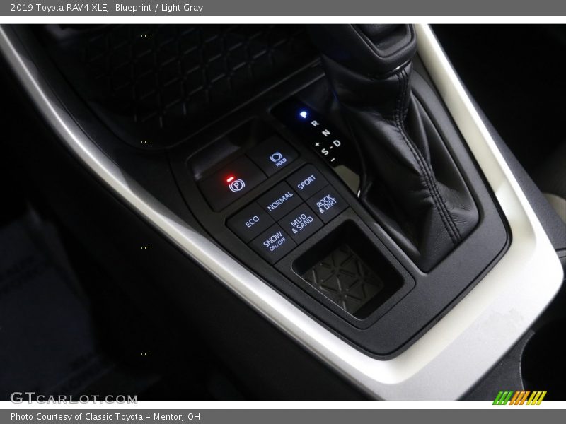 Blueprint / Light Gray 2019 Toyota RAV4 XLE