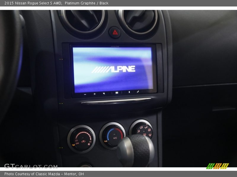 Platinum Graphite / Black 2015 Nissan Rogue Select S AWD