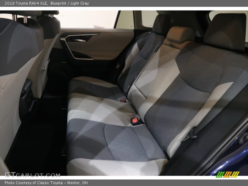 Blueprint / Light Gray 2019 Toyota RAV4 XLE