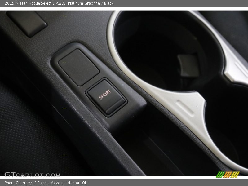 Platinum Graphite / Black 2015 Nissan Rogue Select S AWD