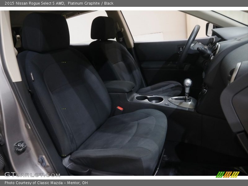 Platinum Graphite / Black 2015 Nissan Rogue Select S AWD