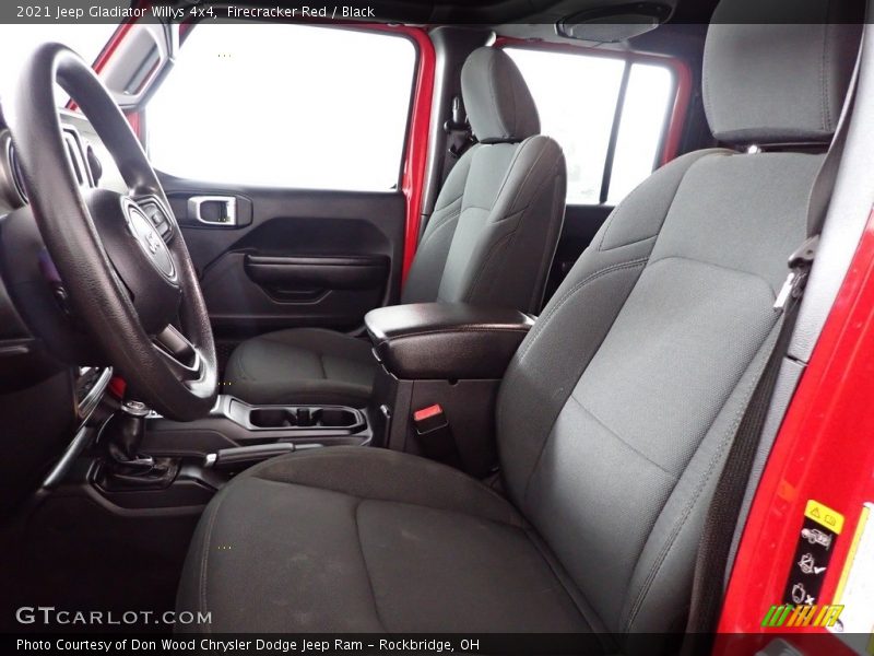 Firecracker Red / Black 2021 Jeep Gladiator Willys 4x4