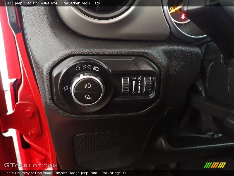Firecracker Red / Black 2021 Jeep Gladiator Willys 4x4