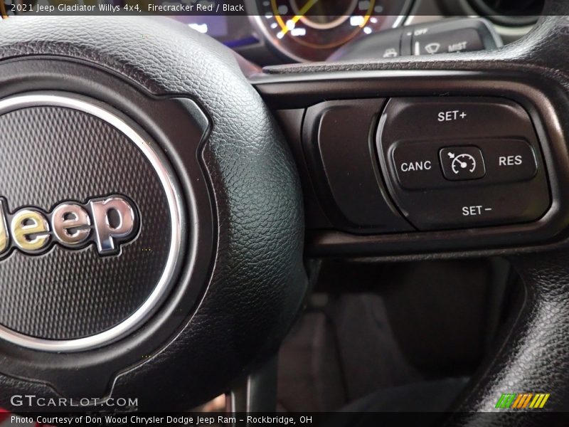 Firecracker Red / Black 2021 Jeep Gladiator Willys 4x4