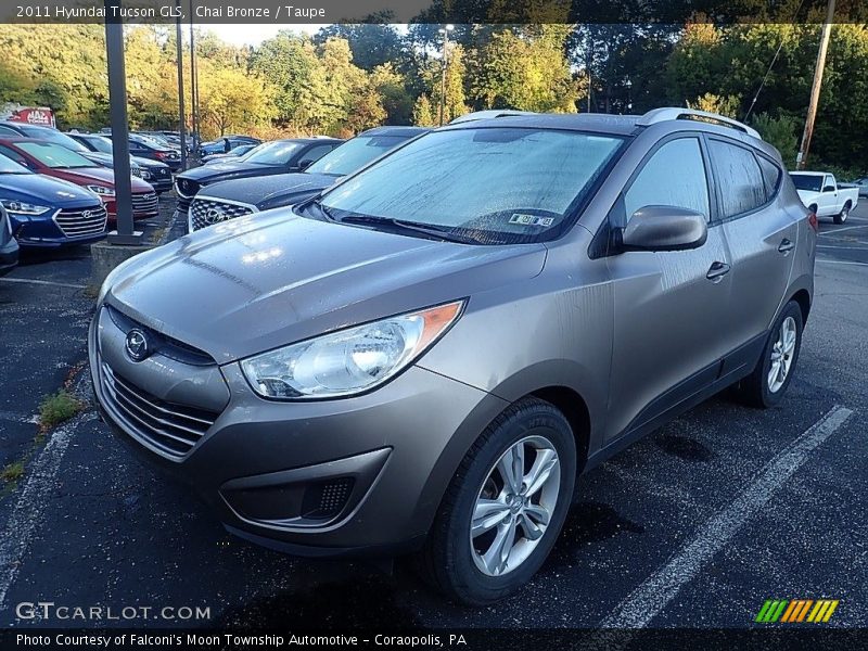 Chai Bronze / Taupe 2011 Hyundai Tucson GLS