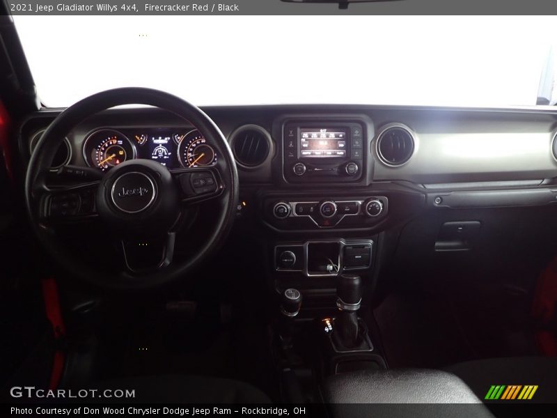 Firecracker Red / Black 2021 Jeep Gladiator Willys 4x4
