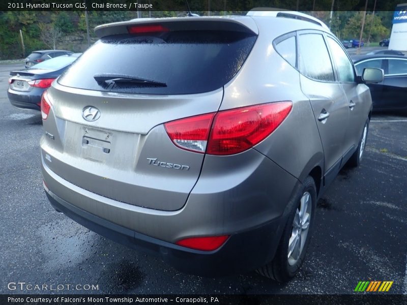 Chai Bronze / Taupe 2011 Hyundai Tucson GLS