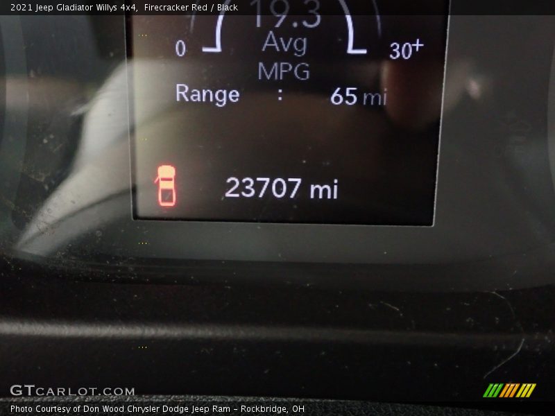 Firecracker Red / Black 2021 Jeep Gladiator Willys 4x4