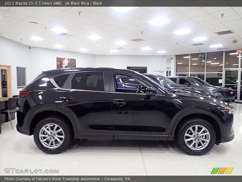 Jet Black Mica / Black 2023 Mazda CX-5 S Select AWD