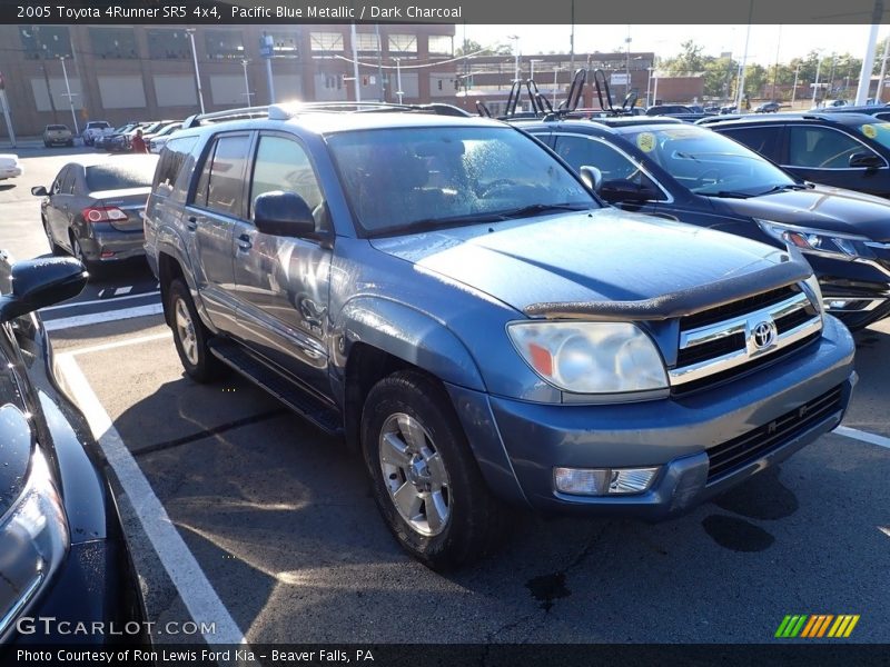 Pacific Blue Metallic / Dark Charcoal 2005 Toyota 4Runner SR5 4x4