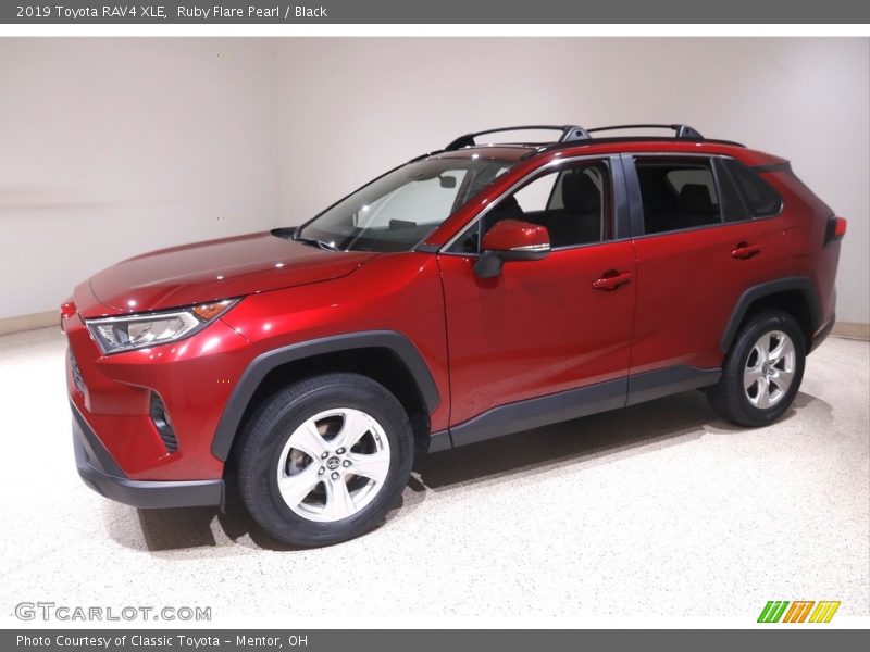 Ruby Flare Pearl / Black 2019 Toyota RAV4 XLE