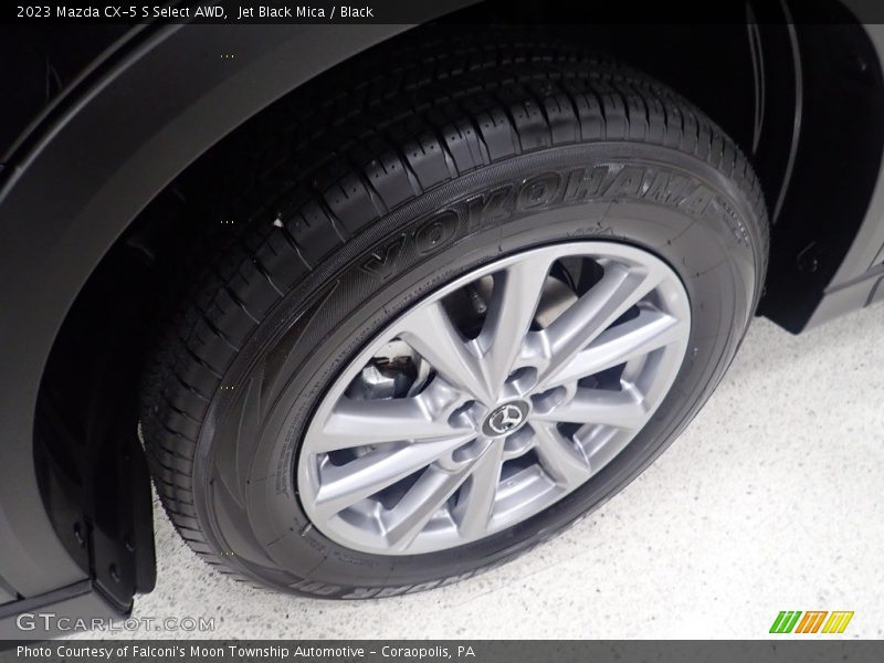 Jet Black Mica / Black 2023 Mazda CX-5 S Select AWD