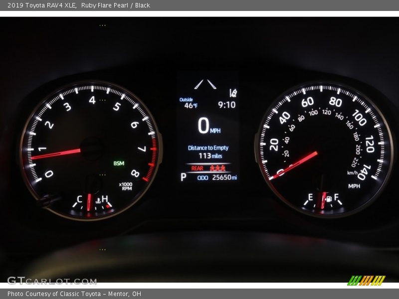 Ruby Flare Pearl / Black 2019 Toyota RAV4 XLE