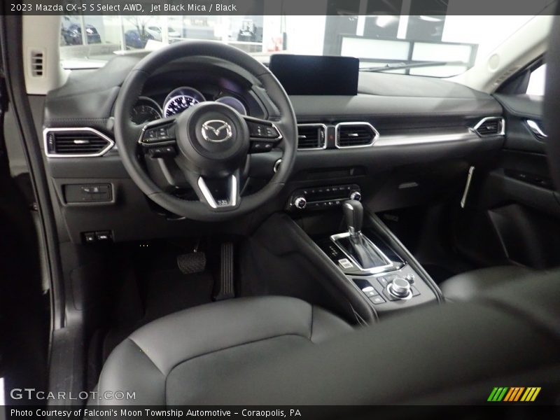 Jet Black Mica / Black 2023 Mazda CX-5 S Select AWD
