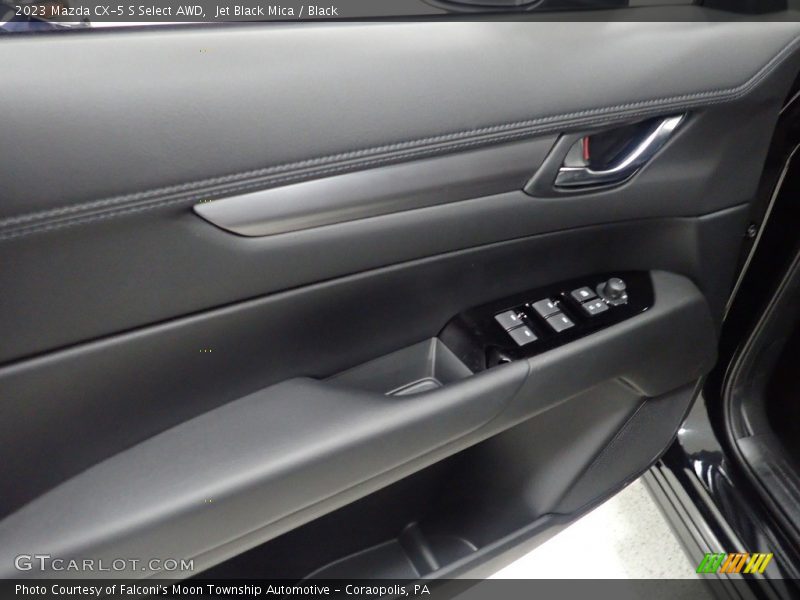 Jet Black Mica / Black 2023 Mazda CX-5 S Select AWD