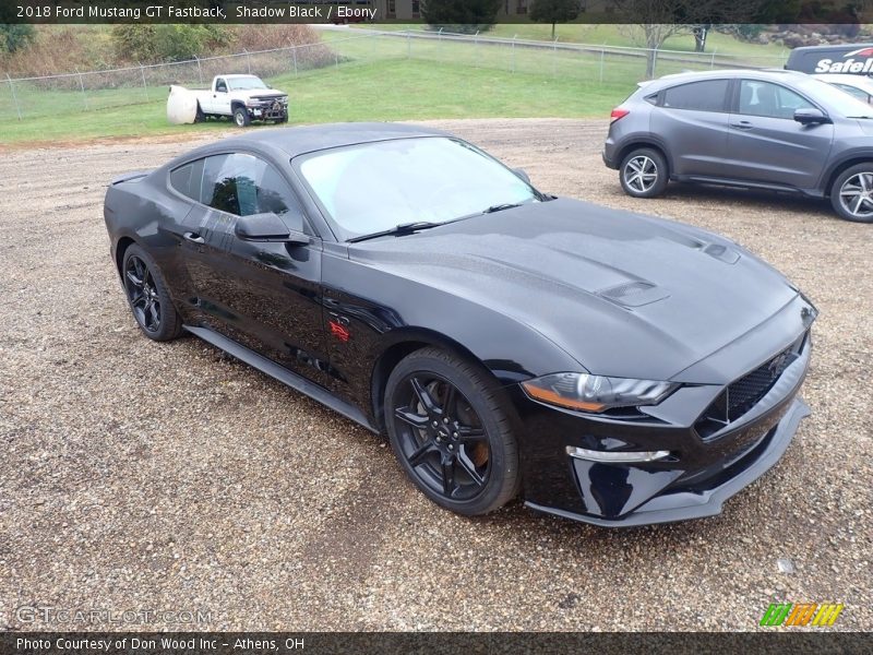 Shadow Black / Ebony 2018 Ford Mustang GT Fastback
