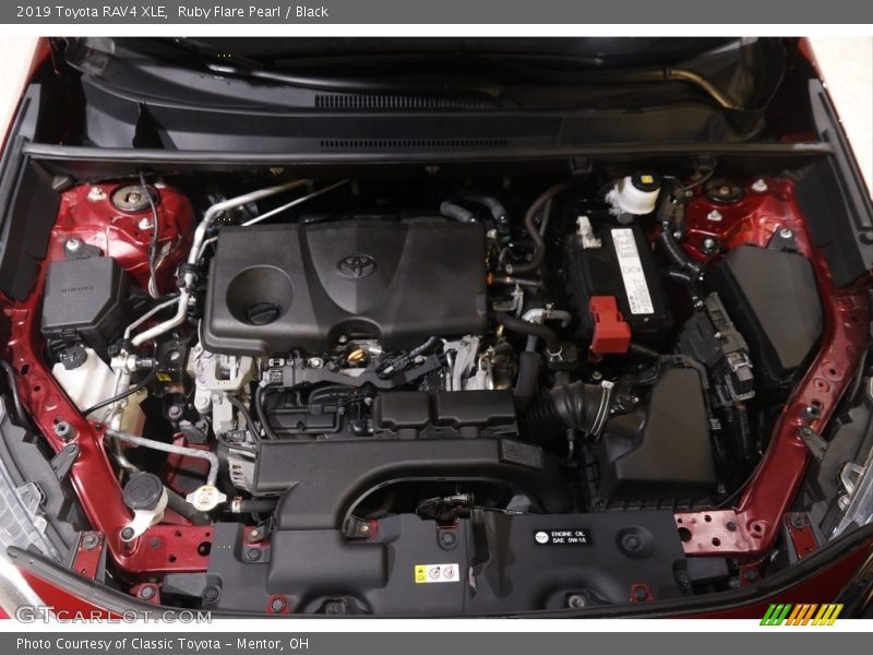 Ruby Flare Pearl / Black 2019 Toyota RAV4 XLE