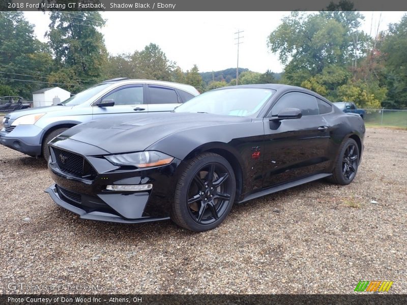 Shadow Black / Ebony 2018 Ford Mustang GT Fastback
