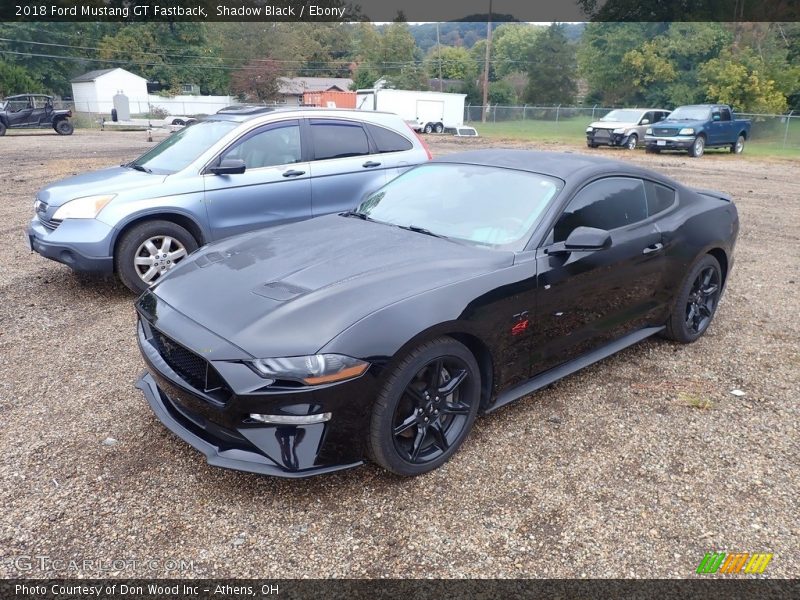 Shadow Black / Ebony 2018 Ford Mustang GT Fastback
