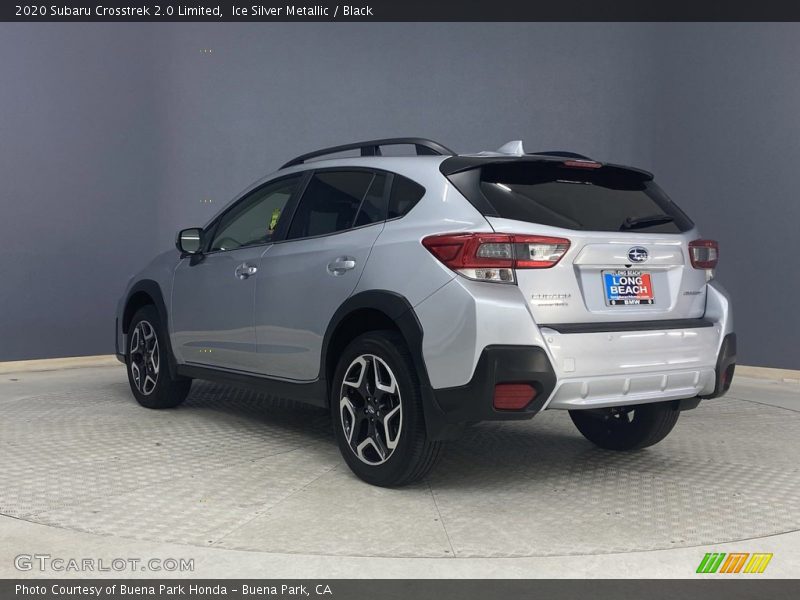 Ice Silver Metallic / Black 2020 Subaru Crosstrek 2.0 Limited