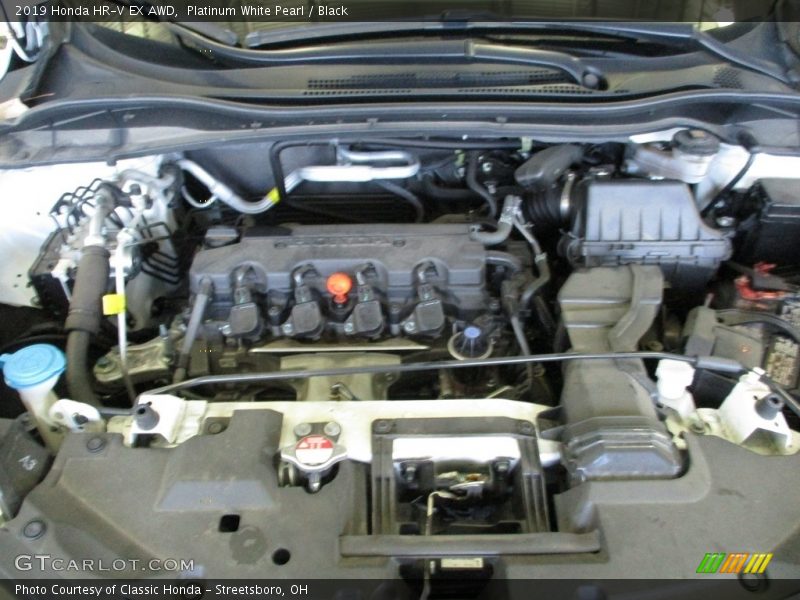 Platinum White Pearl / Black 2019 Honda HR-V EX AWD