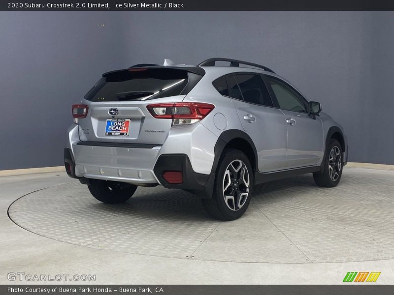 Ice Silver Metallic / Black 2020 Subaru Crosstrek 2.0 Limited