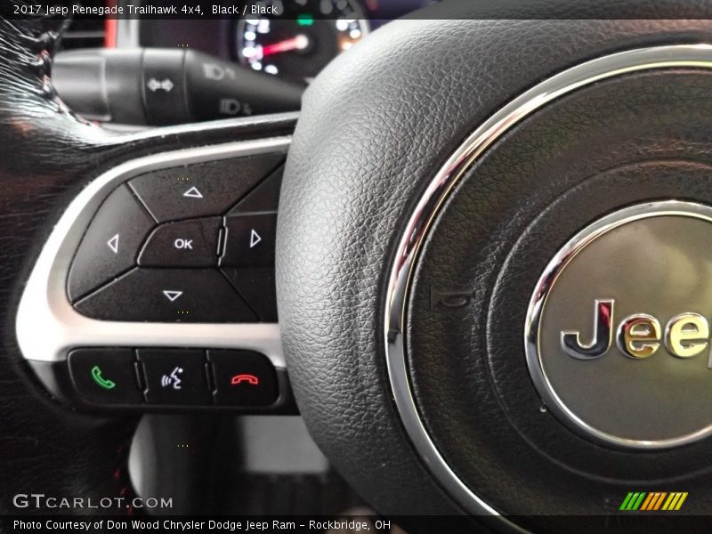 Black / Black 2017 Jeep Renegade Trailhawk 4x4