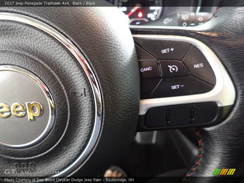 Black / Black 2017 Jeep Renegade Trailhawk 4x4
