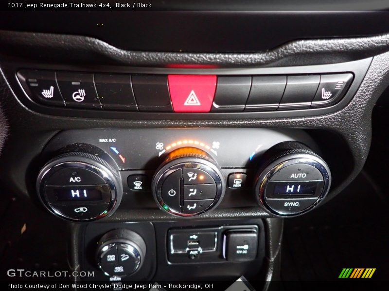 Black / Black 2017 Jeep Renegade Trailhawk 4x4