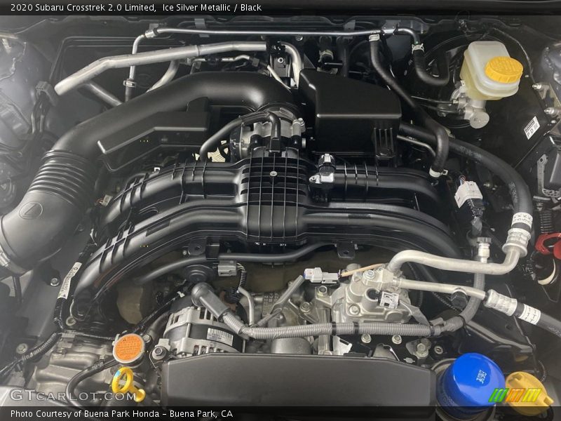 Ice Silver Metallic / Black 2020 Subaru Crosstrek 2.0 Limited