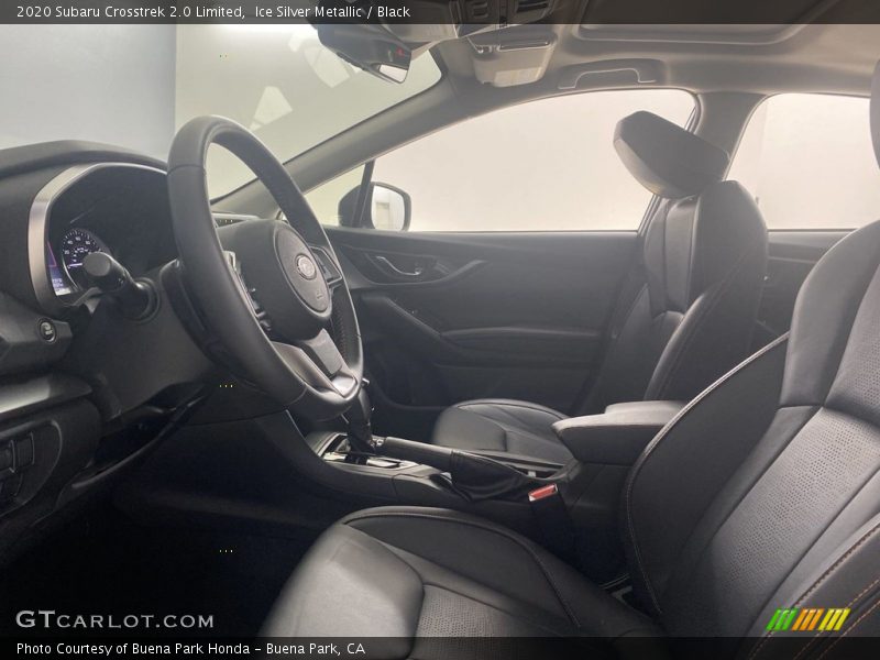 Ice Silver Metallic / Black 2020 Subaru Crosstrek 2.0 Limited