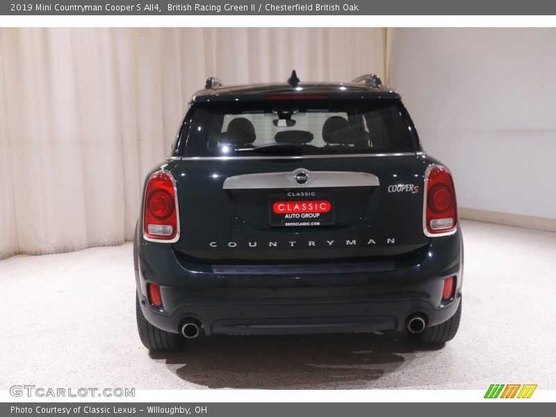 British Racing Green II / Chesterfield British Oak 2019 Mini Countryman Cooper S All4