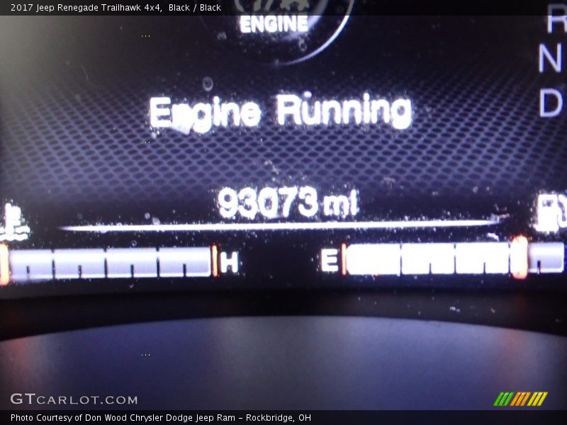 Black / Black 2017 Jeep Renegade Trailhawk 4x4