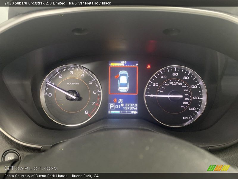 Ice Silver Metallic / Black 2020 Subaru Crosstrek 2.0 Limited