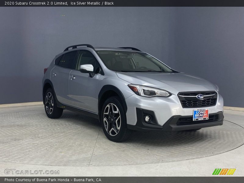 Ice Silver Metallic / Black 2020 Subaru Crosstrek 2.0 Limited