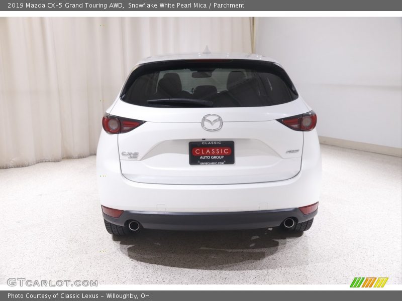 Snowflake White Pearl Mica / Parchment 2019 Mazda CX-5 Grand Touring AWD