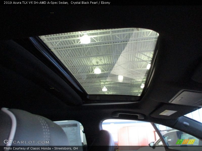 Sunroof of 2019 TLX V6 SH-AWD A-Spec Sedan