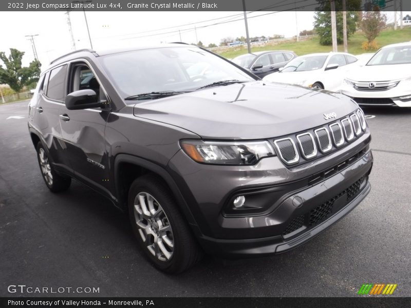 Granite Crystal Metallic / Black 2022 Jeep Compass Latitude Lux 4x4