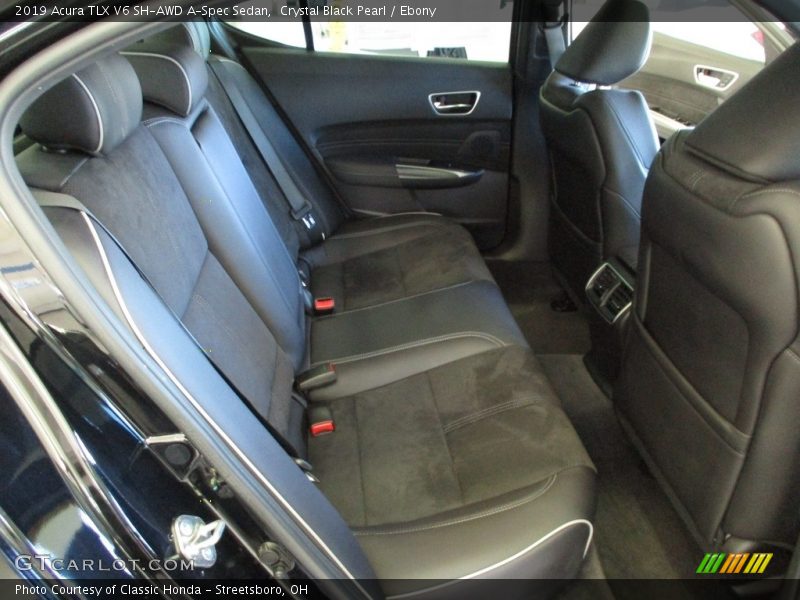 Rear Seat of 2019 TLX V6 SH-AWD A-Spec Sedan