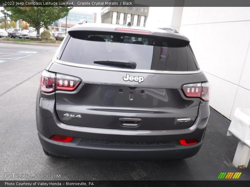 Granite Crystal Metallic / Black 2022 Jeep Compass Latitude Lux 4x4