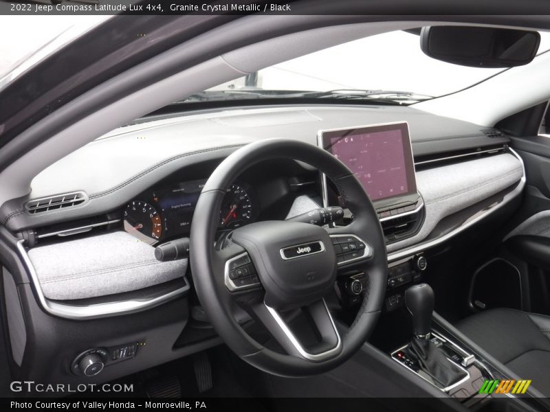 Granite Crystal Metallic / Black 2022 Jeep Compass Latitude Lux 4x4